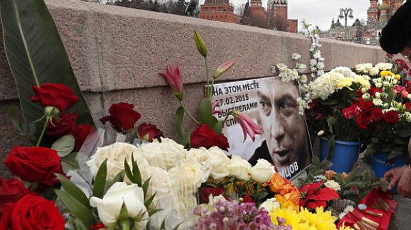 Московчани почетоха Борис Немцов
