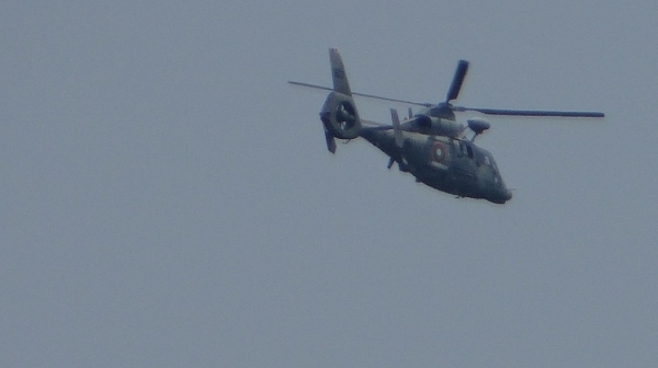 Наш военен хеликоптер падна в Черно море, командирът е с опасност за живота