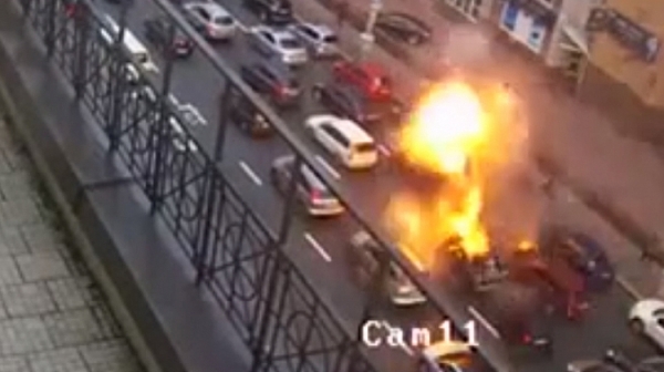 Взривиха личен враг на Рамзан Кадиров в колата му в Киев