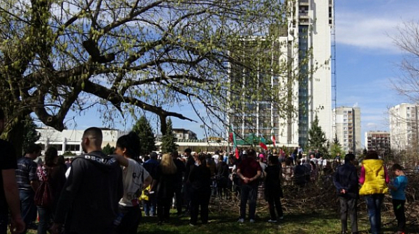 Демонстрация в Пловдив в защита на парк