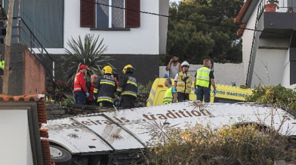 Най-малко 28 души загинаха при катастрофа на остров Мадейра