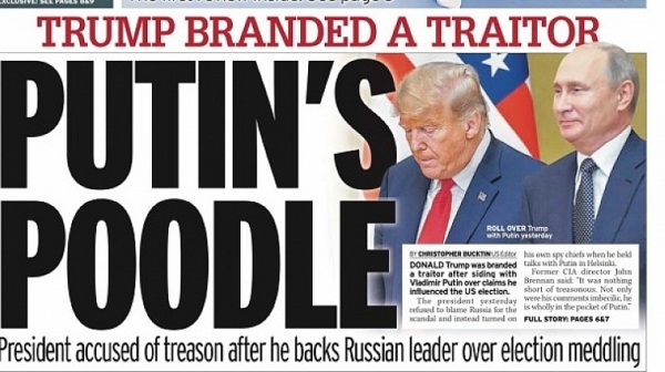 Медиите разнищиха Тръмп, нарекоха го ”Пуделът на Путин”