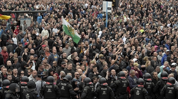Стотици арестувани при протестът в Германия