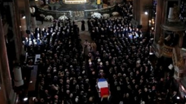 Световни лидери се поклониха пред Жак Ширак