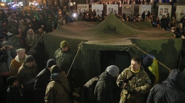 Сблъсъци и ранени в Киев