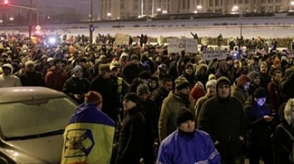 7000 румънци на протест срещу корупцията