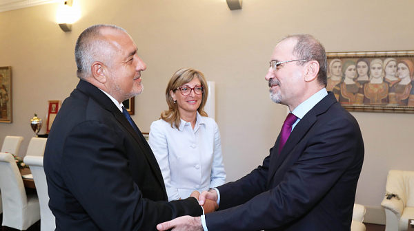 Борисов се срещна с министъра на външните работи на Йордания
