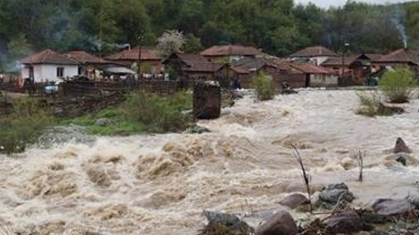 Река наводни шуменско село