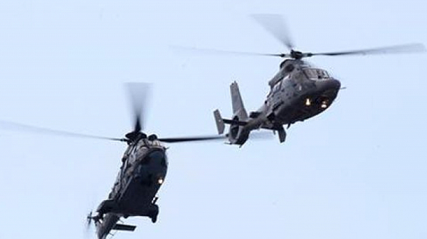 Самолети и вертолети в небето на София за 6 май