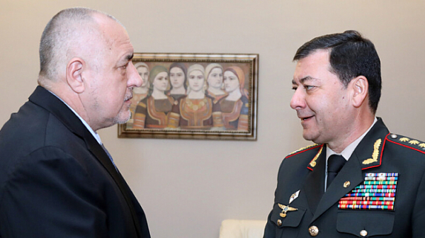 Борисов се срещна с началника на Генщаба на Азербайджан