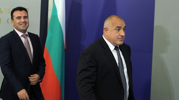 Борисов и Заев подписват договора за приятелство