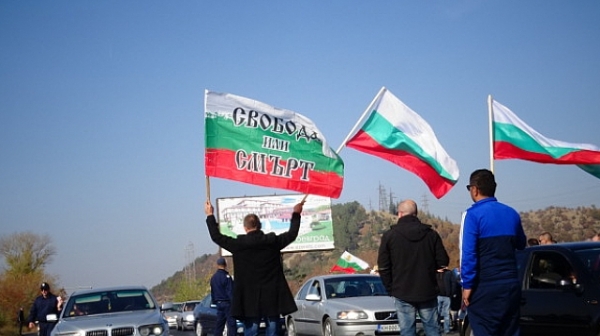 Глоби за шофьори блокирали пътя Добрич - Варна