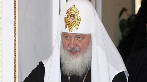 Патриарх Кирил при Румен Радев