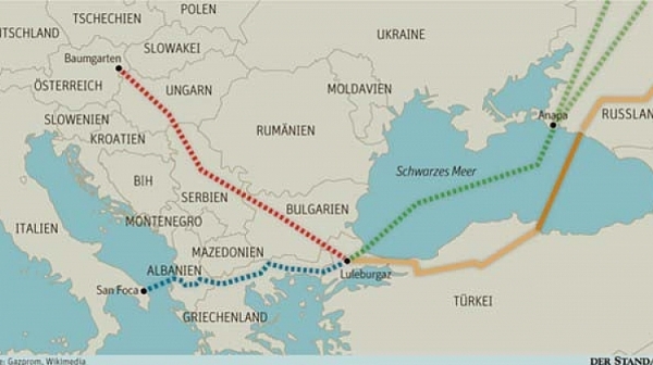 „Газпром” разглежда като първи варианта за газопровод през България и Сърбия до Унгария