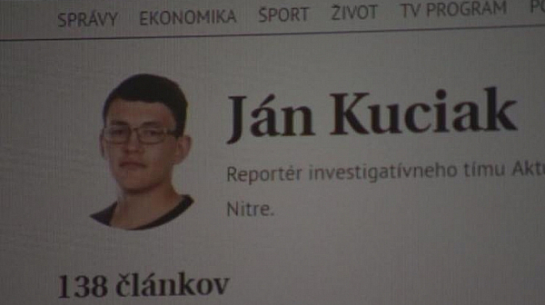 Обвиниха словашки бизнесмен за убийството на журналиста Ян Куциак