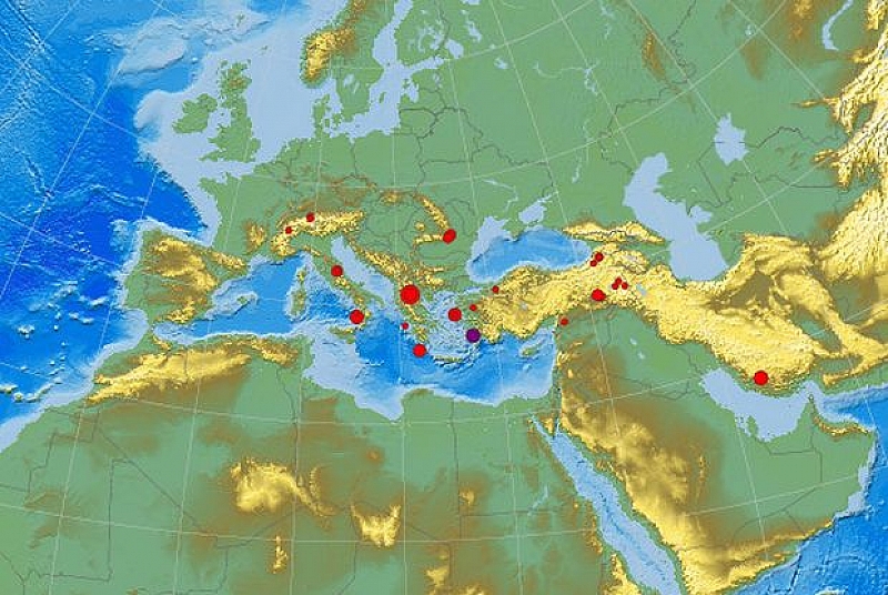 Днес на Балканите бяха регистрирани няколко земетресения съобщи Европейският сеизмологичен