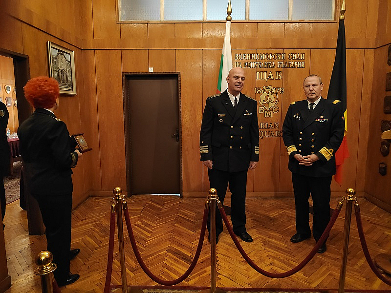 Днес се състоя среща на командира на Българските Военноморски сили
