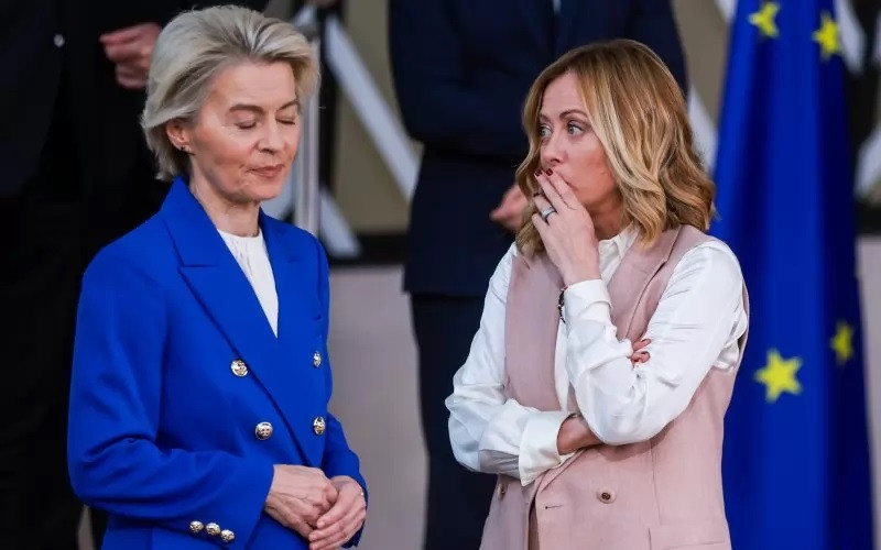 Италианският премиер Джорджа Мелони е четвърта а президентът на Мексико