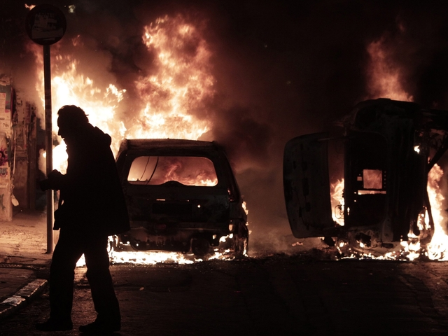 Сблъсъците са започнали след 2 ч през нощта пред Политехническия