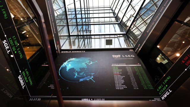 Големите индекси като Stoxx Europe 600 както и тези във