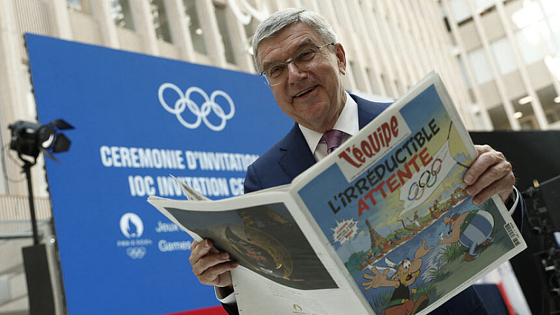 Бах имаше среща с представители на олимпийското движение  През юни