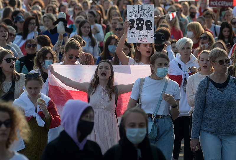 Десетки арести в Беларус по време на петия пореден Марш
