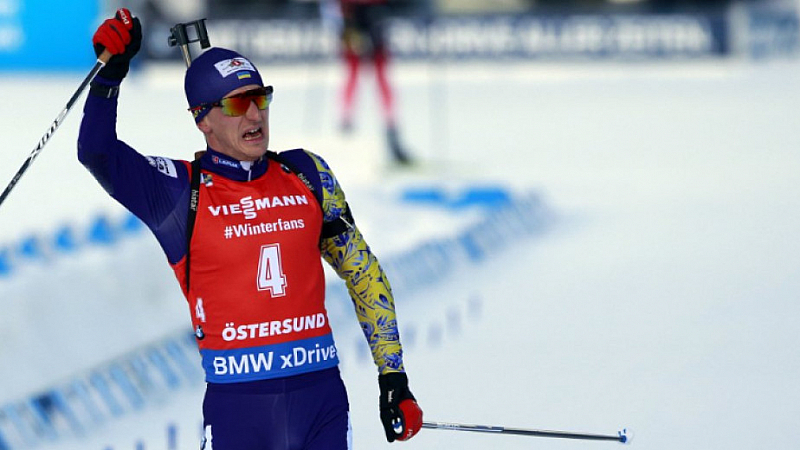 Спортният журналист Андрей Сенкив съобщи че биатлонистът Дмитрий Пидручни световен