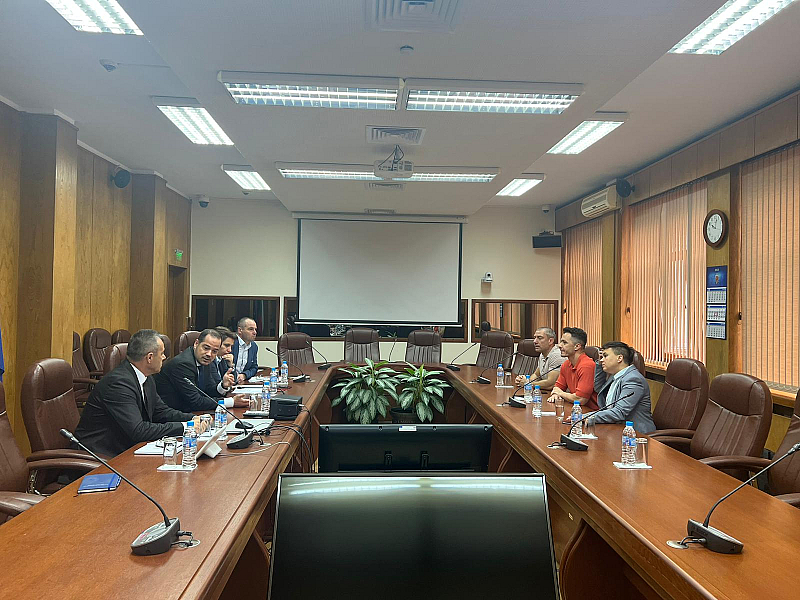Министърът на вътрешните работи проведе среща със Симеон Василев Димитър