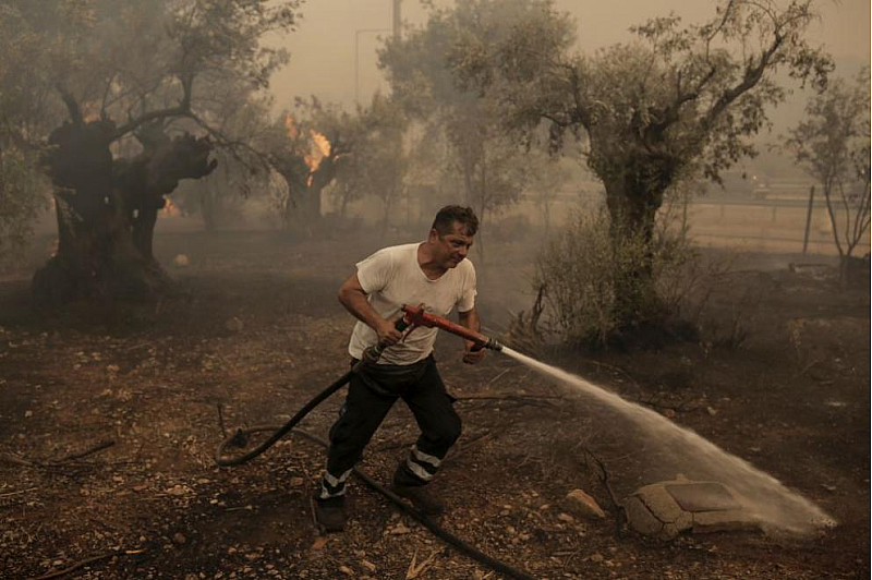 Според официално съобщение на Противопожарната служба на Гърция актуално към