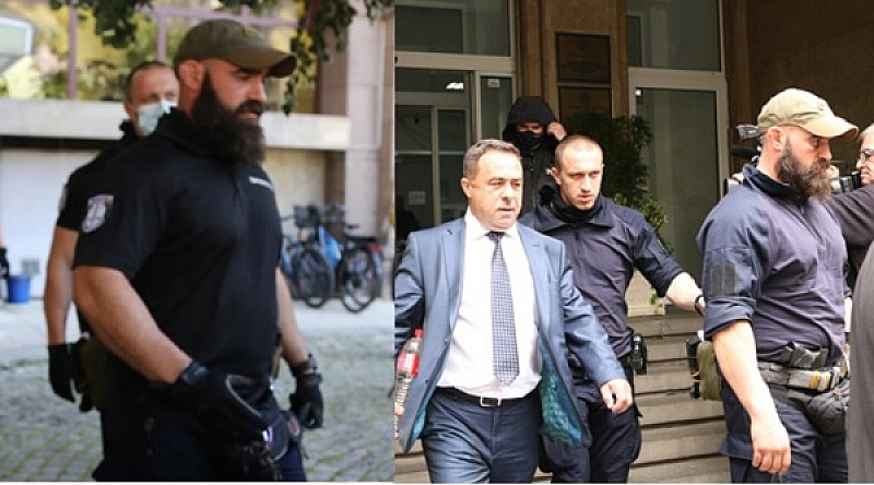 Двамата охранители които конвоираха бившия зам министър Красимир Живков при показното