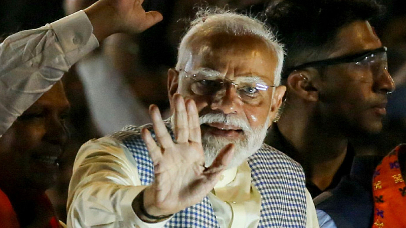 Премиерът Нарендра Моди ще получи трети поред мандат за управление