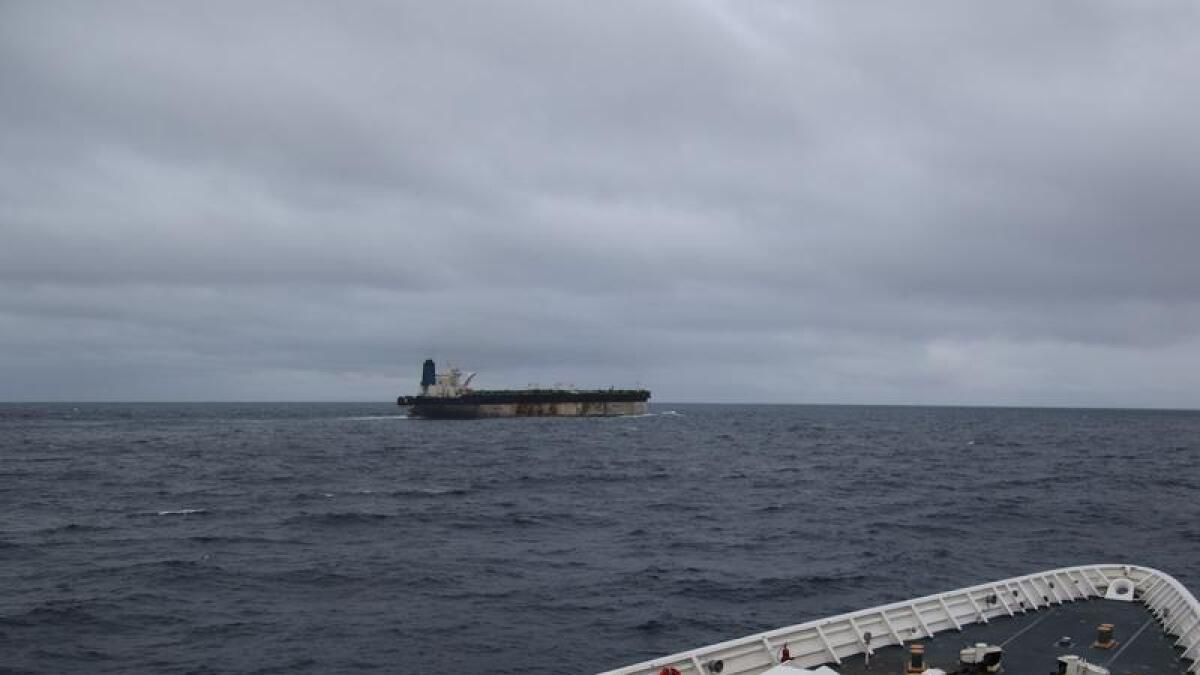 Това е петият задържан кораб през последните седмици а изземването