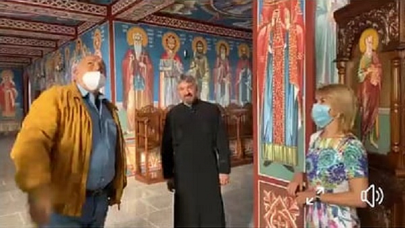 Премиерът Бойко Борисов посети новия храм в Габрово “Св. Св.