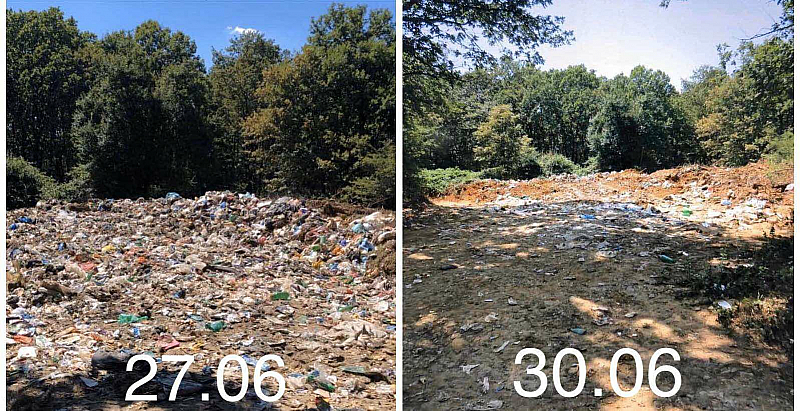 Републиканци за България сигнализира за непочистени отпадъци в местност Маломирската
