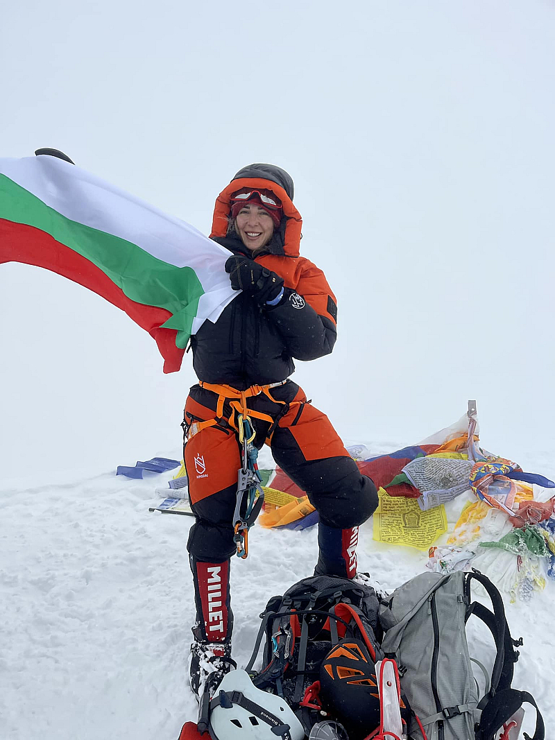 Това написа българката Силвия Аздреева първата българка изкачила връх К2