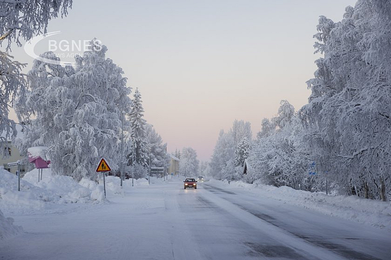В шведска Лапландия живакът падна до минус 43 6 градуса по