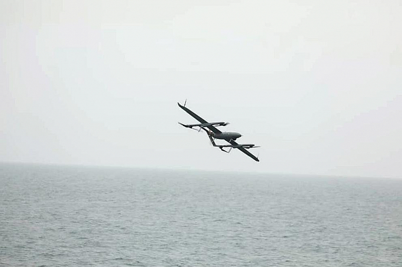 Шест безпилотни летателни апарата са били свалени над морето в