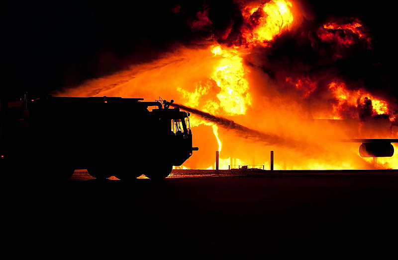 Припомняме че пожарът възникна в района на сметището в Монтана