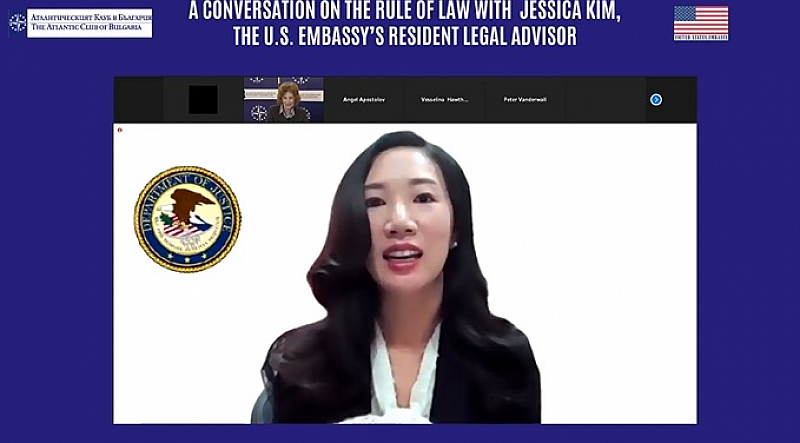 Американският прокурор в София Джесика Ким обясни какви са причините