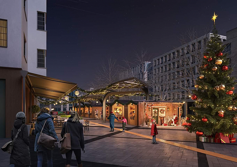 Коледен базар в София ще има но без маси за