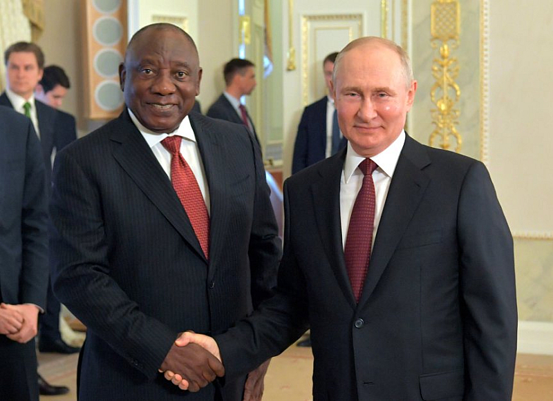 Решението на Кремъл вероятно цели да успокои Южна Африка която