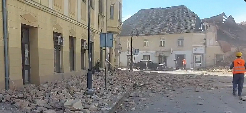 Нов силен трус удари Хърватия Земетресение от 6 3 по скалата