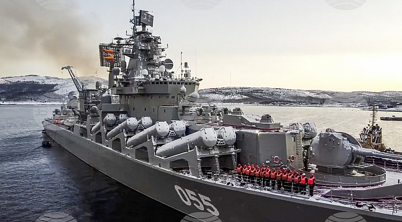 Русия обяви че Москва флагманът на руския Черноморски флот е