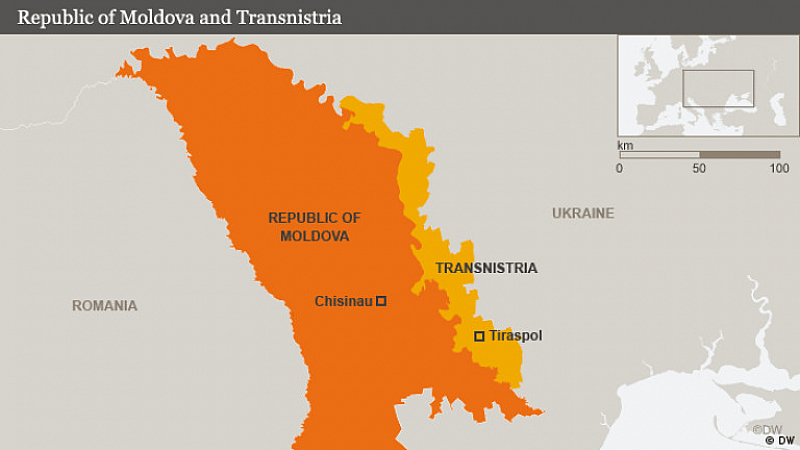 100 от хората в Приднестровието се контролират от Русия И