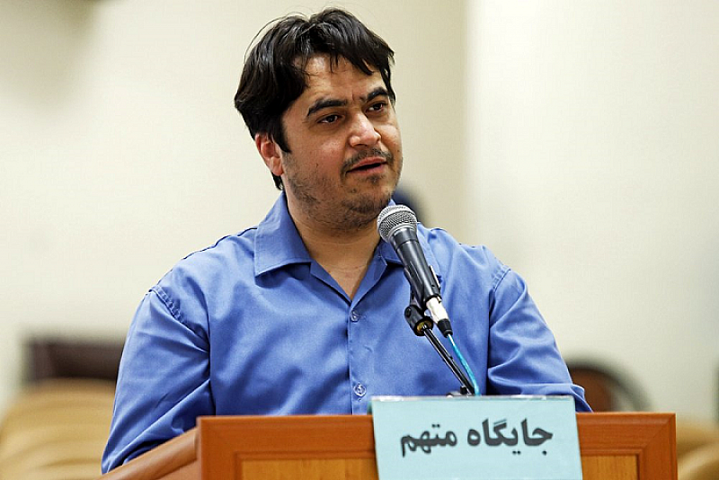 Иранските власти съобщиха че са екзекутирали журналист заради работата му