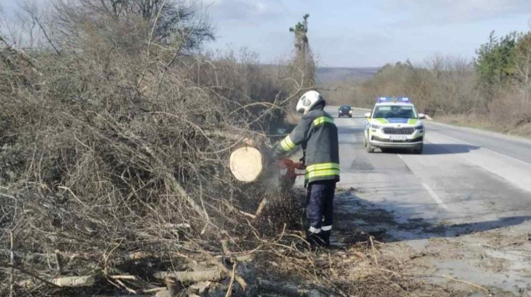 На място са изпратени два аварийни екипа на Регионалната дирекция