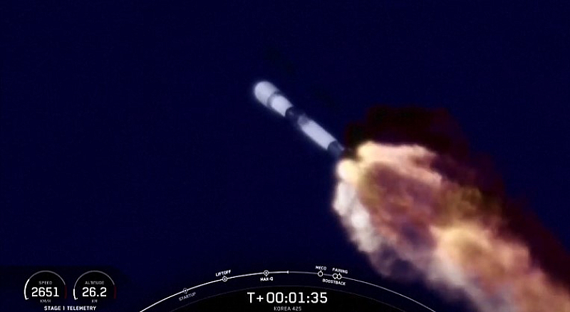 Space X  спря проследяването в реално време на мисията минути