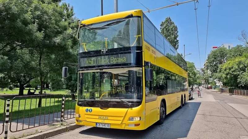 Автобусите ще бъдат позиционирани на площад Свети Александър Невски от