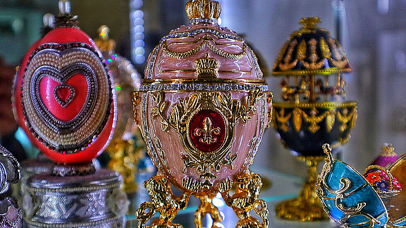 Творението известно като Зимното яйце е поръчано от Николай II