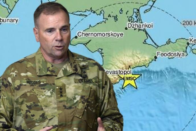 Като коментира хипотетичния сценарий на кризата в Сувалкския коридор Ходжис